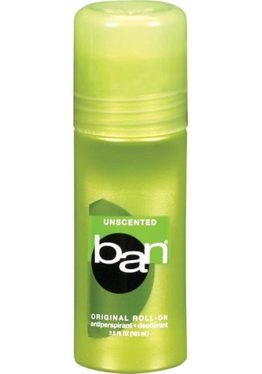 Ban Unscented Antiperspirant Unisex Roll-On Deodorant 103 ML