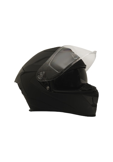 My Helmets Mks001-mb Yarış Spoiler Güneş Vizörlü Şeffaf Full Face Motosiklet Kaskı Çok Renkli