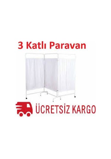 Abc Derm Muayene Masası + Paravan  3'lü + Eskabo + Serum Askısı Revir Seti