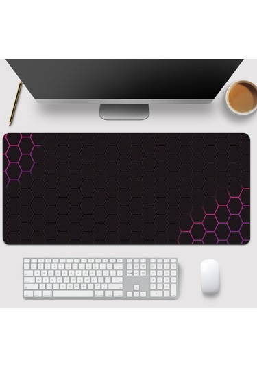 Cbtx 300x600x3mm Petek Desenli Mouse Pad Kaymaz Kauçuk Bilgisayar Masaüstü Mat - Stil 18