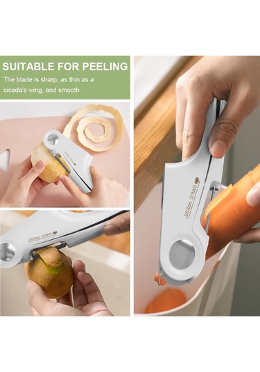 Mspebec 4'ü 1 Arada Sarımsak Presi, Sarımsak Kesici Temizleme