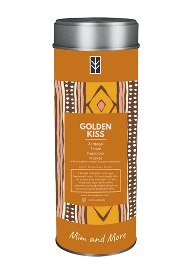 Mim And More Golden Kiss Zerdeçallı Baharat Harmanı 80 G