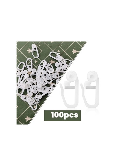 Yatak Perdesi Özel Kanca Perde Asma Halkaları Duş Perdesi Kancaları Diğer