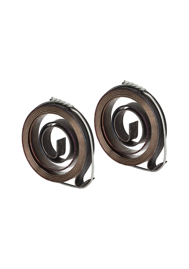 Teltree 2 Adet Çelik Yaya Montajlı Masraf Tornavida Geri Dönüş Yayları - Krom Kaplama, Sağlam Ve Dayanıklı, Kolay Kurulum