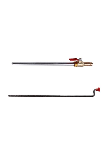 Araba Lastiği El-krank Hızlı Şişirme Çubuğu Metre Olmadan Evrensel Hava Dolum Çubuğu