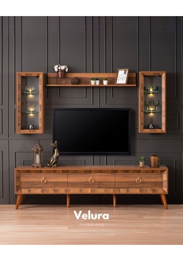 Pera Tv Ünitesi Kahverengi