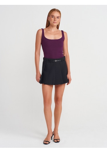 Dilvin 21057 Askılı Atlet-mor Mor