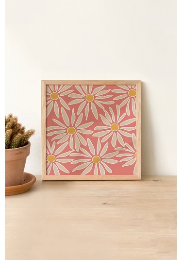 Ahşap Çerçeveli Mdf Kare Tek Tablo Kendi Tablo Setinizi Oluşturacağınız Liste Tx1014 23 X 23