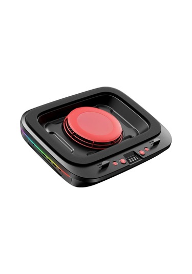 Coofbe Profesyonel Yükseklik Ayarlı 2400rpm Rgb Işıklı Laptop Soğutucu Turbo Soğutma Radyatörü 14-19.3inç