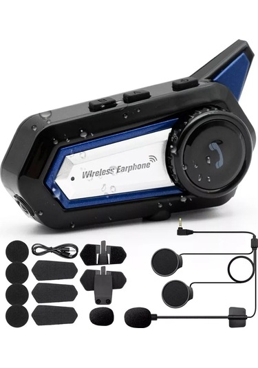 Jokmae Bt31 Motosiklet Kaskı Bluetooth Kulaklık - Su Geçirmez, 40 Saat, Siri Uyumlu