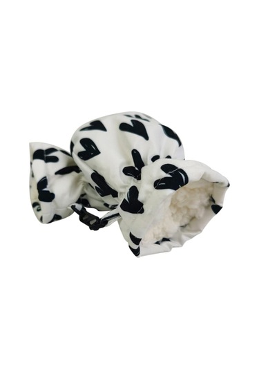 Kalpli Ici Pufudik Sicak Tutan Yumusacik Eldiven Siyah