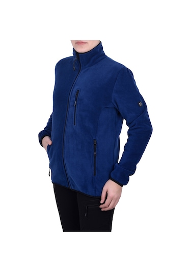 Ghassy Co.Kadın Polar Tam Fermuarlı Sweatshirt 9 Renk