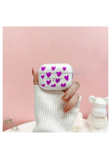 Airpods Pro 3. Nesil 2025 Uyumlu Tasarımlı Preminum Kılıf 1.kalite Son Çıkan Mor