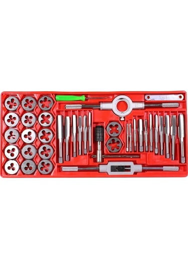 Gfb 40 Parça Klavuz Pafta Seti Takımı M3-m12