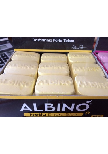Albino İyotlu Enerji Blok Muz 3 Lü