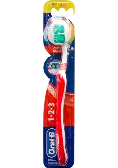 Oral-B Cavity Defense 1 2 3 Diş Fırçası Medium