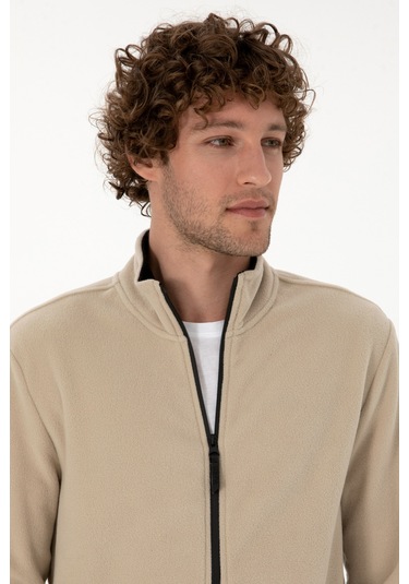 U.s. Polo Assn. Erkek Koyu Bej Hırka Örme 50313779-vr088 Koyu Bej