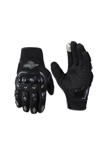 Konesam Bsddp Motosiklet Eldiveni: Kaymaz, Düşmez, Nefes Alabilir, Dokunmatik Ekran Uyumlu Tam Parmak Eldiven