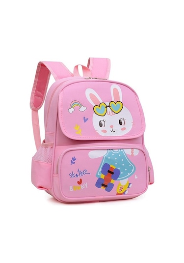 Sevimli Çizgi Çocuk Okul Çantası Zjy21f Çok Renkli