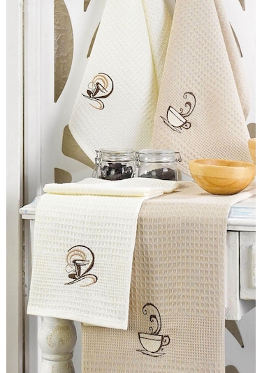 Coffee Mutfak Kurulama Bezi Seti 30 x 50 CM 6'lı