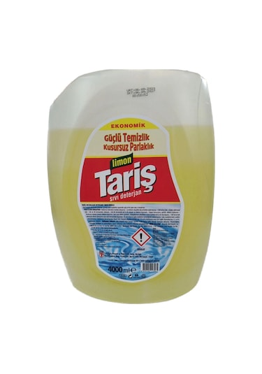 Tariş Limonlu Sıvı Bulaşık Deterjanı 4 L