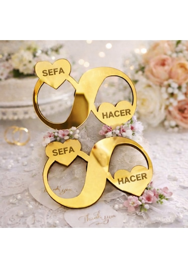 Magnet Kişiye Özel 25 Adettir Şık Ve Tasarım Sonsuzluk Temalı No 024