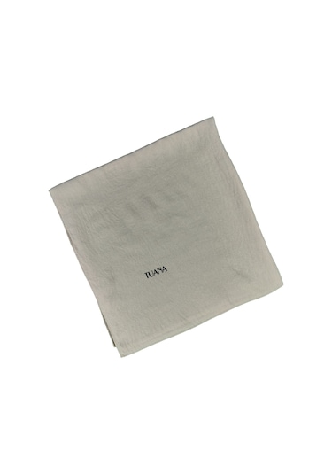 Tuana Eşarp Pamuk Jazz Eşarp 110x110cm Açık Krem