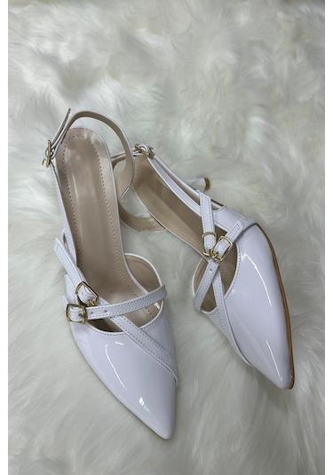 Günlük Kadın Sivri Burun Ayarlanabilir Kemer Detaylı 922-64 001