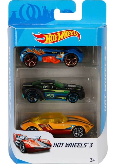 Hotwheels 3 Lü Üçlü Araba K5904
