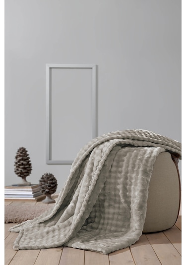 Yataş Blera Wellsoft Tv Battaniyesi 140x190 Cm - Vizon