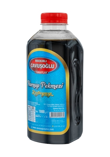 Bozkırlı Çavuşoğlu Harnup Keçiboynuzu Pekmezi 1 KG