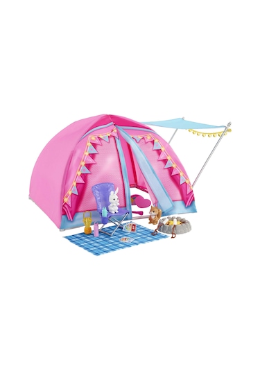 Barbie Malibu ve Brooklyn Kampta Oyun Seti HGC18