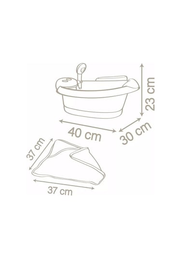 Smoby Baby Nurse Bebek Küveti