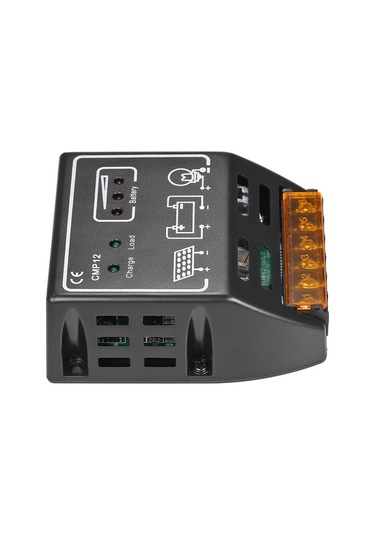 Pazly 10a 12v/24v Otomatik Solar Şarj Kontrol Cihazı - Pwm Teknolojili Güneş Paneli Regülatörü