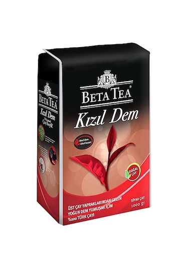 Beta Tea Kızıl Dem Siyah Dökme Çay 12 x 1 KG