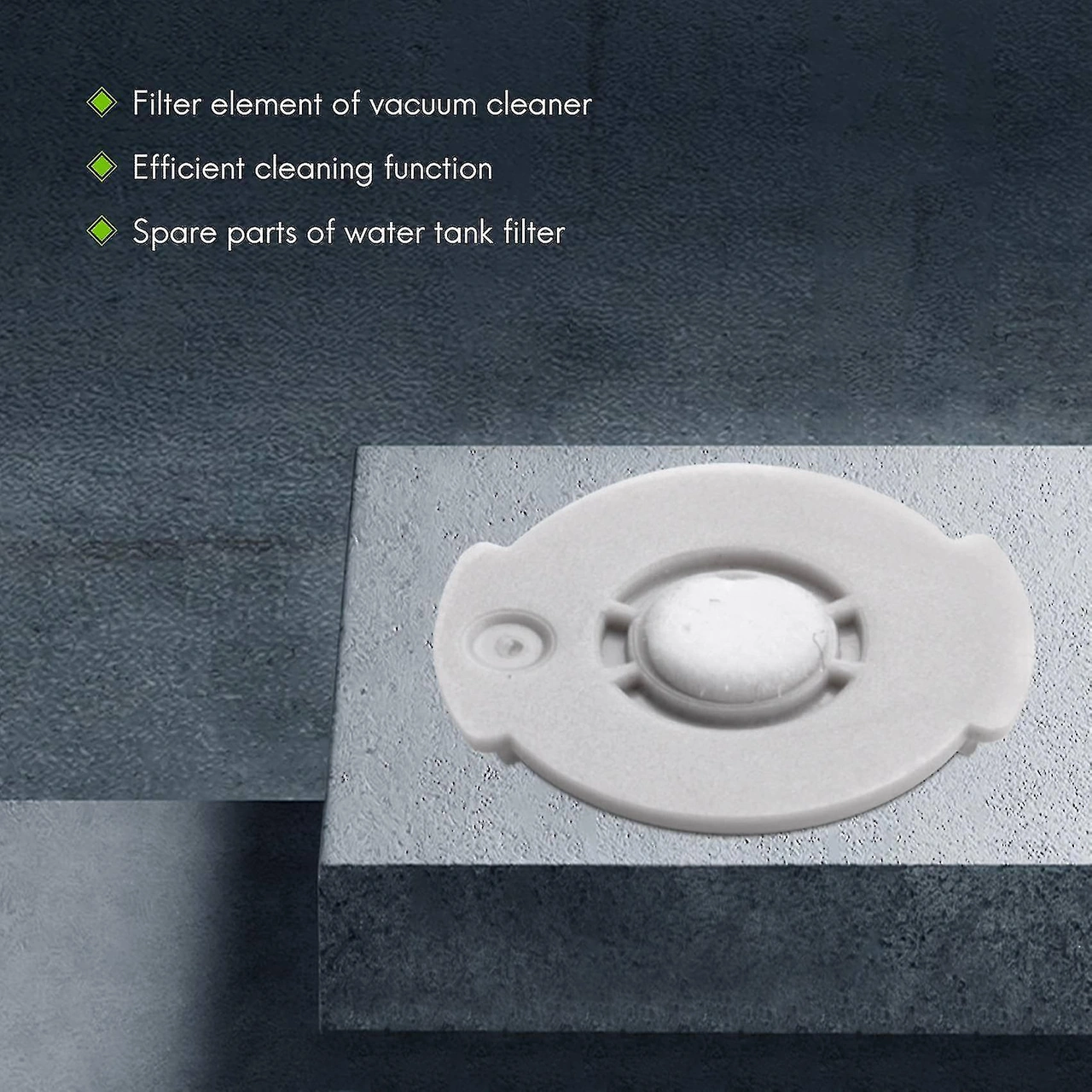 Youmex 12 Adet S50 S51 Robot Süpürge İçin Su Tankı Filtresi - Yüksek Verimli Temizleme Parçaları