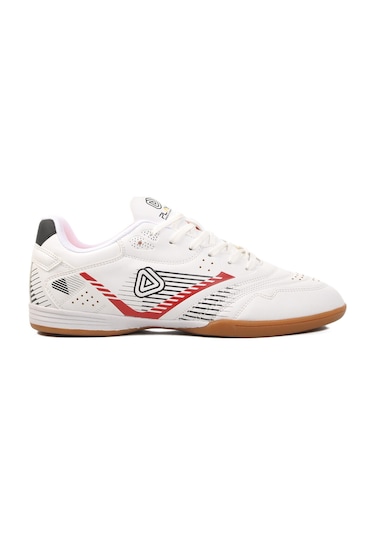 Beyaz Poliüretan Erkek Salon Ayakkabısı Mf-242-113 M Futsal Beyaz