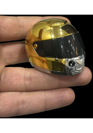 Sarı Mini Kask Gazlı Çakmak 709729