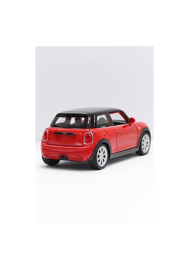Toyaş Kırmızı Yeni Mini Cooper Çek Bırak Metal Oyuncak Araba 11Cm