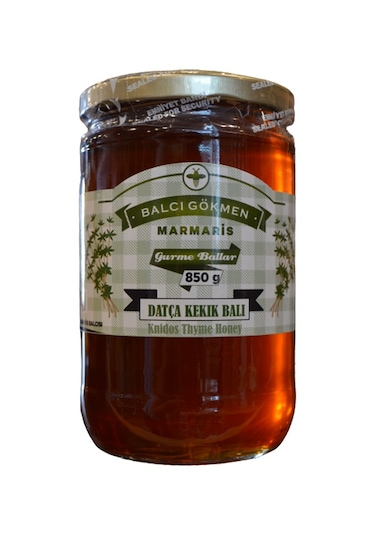 Gökmen Süzme Datça Kekik Balı Kavanoz (850 G)