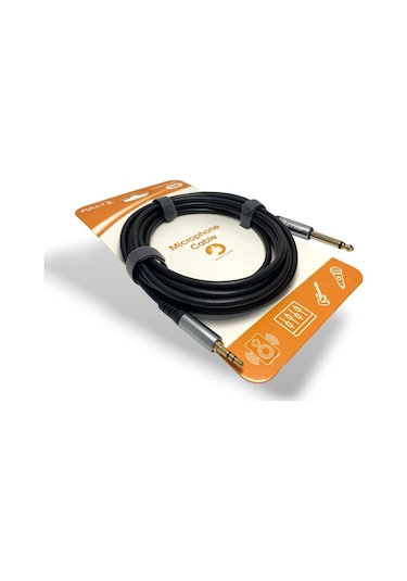 Fully 3metre 6.3mm Mono - 3.5mm Stereo Kablo