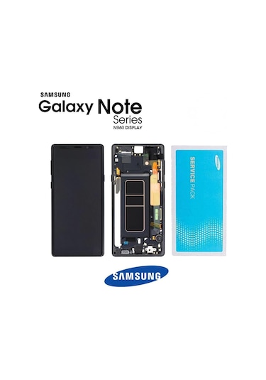 Samsung Uyumlu Galaxy Note 9 N960 Lcd Ekran Dokunmatik Siyah Servis Gh97