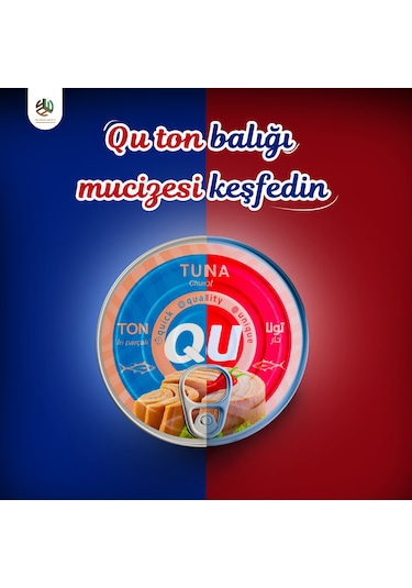 Qu Acılı Ton Balığı 160 G + Qu Sade Ton Balığı 160 G