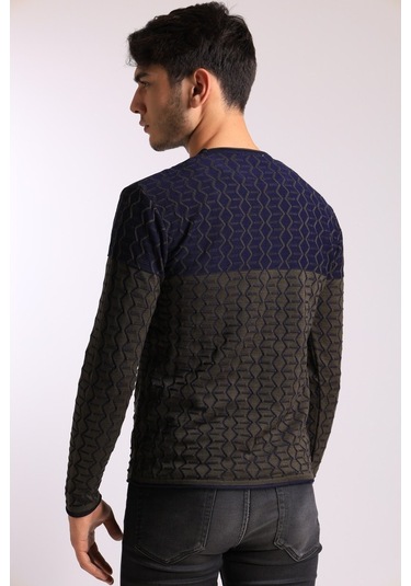 Bearraybon Erkek Triko Kazak Haki (504888425) Haki