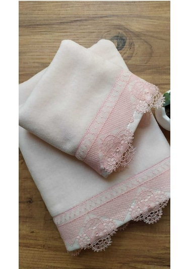 Osmanlı İğne Oyalı 6 lı Set El ve Yüz Havlusu 50/90 30/50cm Çok Renkli