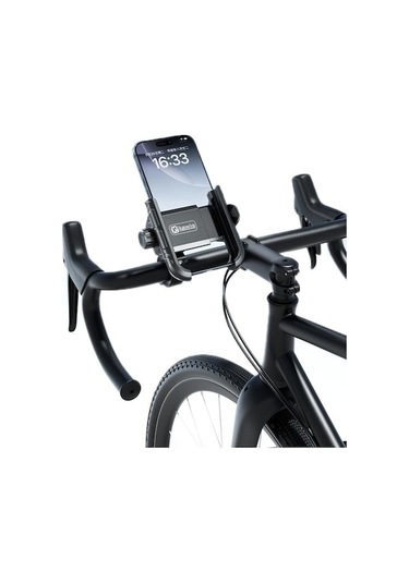 Kewig Motosiklet Bisiklet Blokajsız Cep Telefonu Kamera Navigasyon Braketi M29-c1 Siyah Siyah