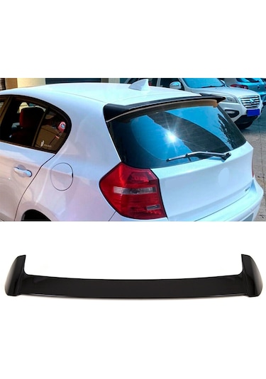 Bmw E87 Spoiler Parlak Siyah Spoyler Plastik İthal