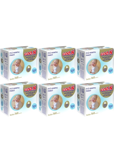 Goon Sensitive Hassas Ciltler Için Islak Havlu Mendil 18 X 56'Lı