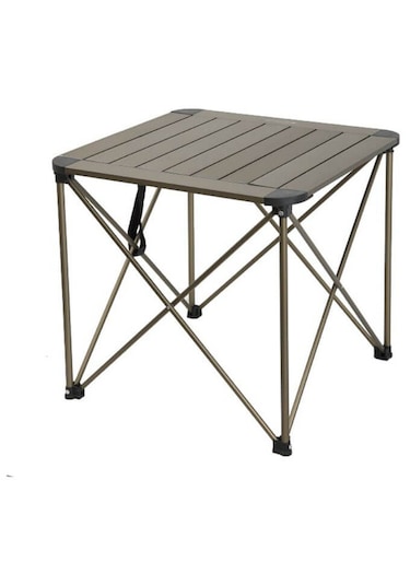 Campout Alüminyum Katlanır Kamp Masası Gri