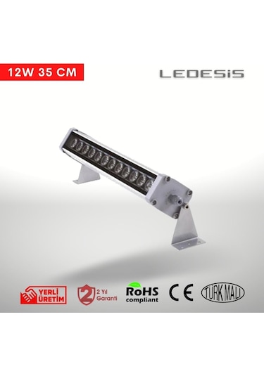 Ledesis Turkuaz Wallwasher Duvar Boyama 35cm 12w
